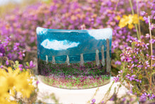 Load image into Gallery viewer, Ring of Brodgar fused glass small curve hand made by Flow Glass Orkney Islands Scotland