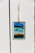 Load image into Gallery viewer, Orkney Fused Glass Small Hanging hand made by Flow Glass Orkney Islands Scotland