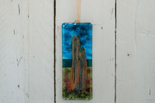 Load image into Gallery viewer, Ring of Brodgar fused glass long hanging hand made by Flow Glass Orkney Islands Scotland