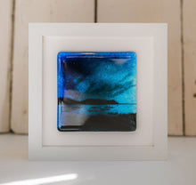 Load image into Gallery viewer, Hoy Fused Glass Small Frame hand made by Flow Glass Kirkwall Orkney Islands Scotland