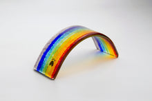 Load image into Gallery viewer, Rainbow Pawprint by Flow Glass Orkney Isles Scotland