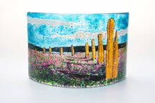 Load image into Gallery viewer, Ring of Brodgar Large fused glass curve hand made by Flow Glass Orkney Islands Scotland