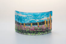 Load image into Gallery viewer, Ring of Brodgar Fused Glass small curve by Flow Glass Orkney Islands Scotland

