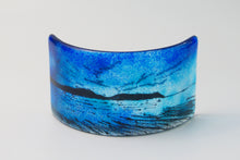 Load image into Gallery viewer, Hoy Fused Glass small curve by Flow Glass Orkney Islands Scotland