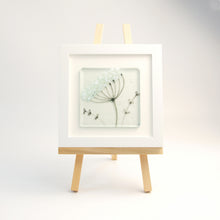 Load image into Gallery viewer, Cow Parsley small frame hand made  by Flow Glass Orkney Isles Scotland
