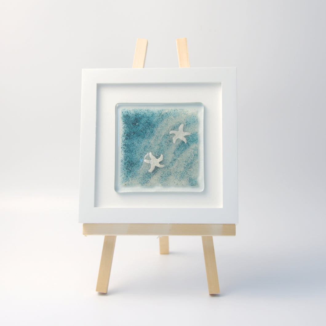 Sea and Sand small frame by Flow Glass Orkney Islands Scotland 
